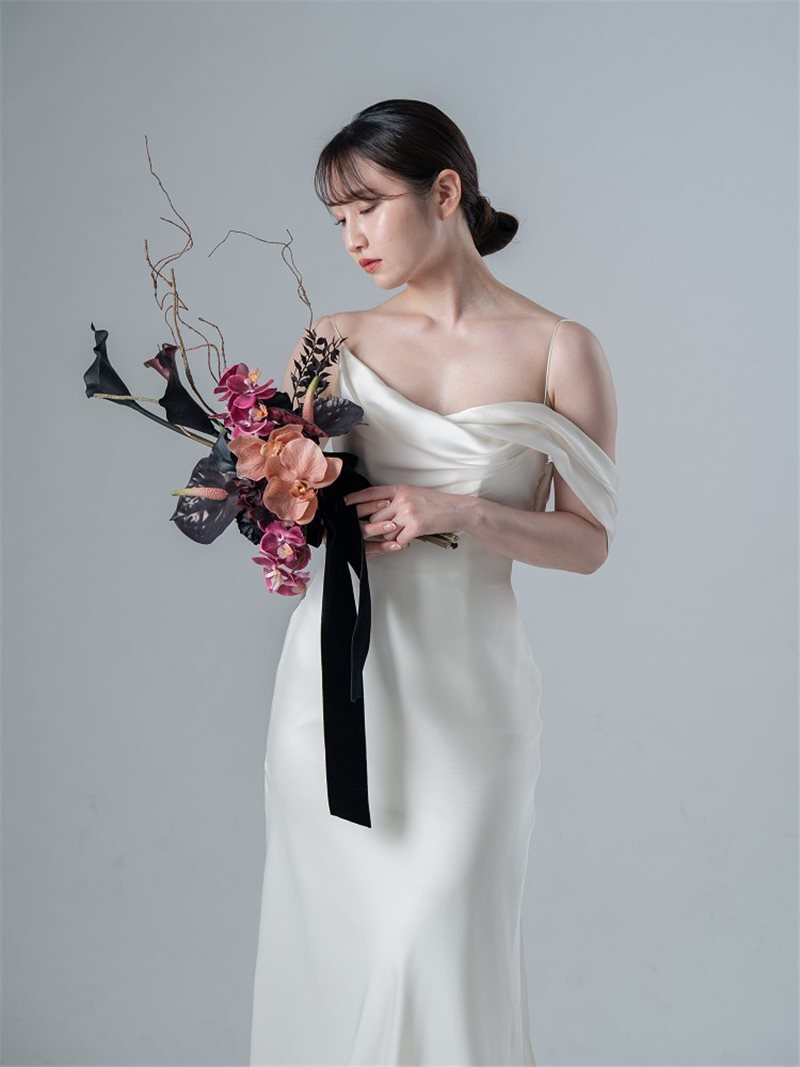 共通ｸﾗｯﾁﾌﾞｰｹ(ﾌﾞﾗｯｸ×ﾊﾟｰﾌﾟﾙ) 