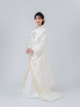 白 1084 草花鳳凰