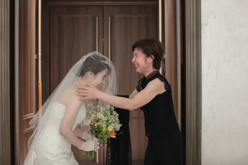 新婦入場 ベールダウン