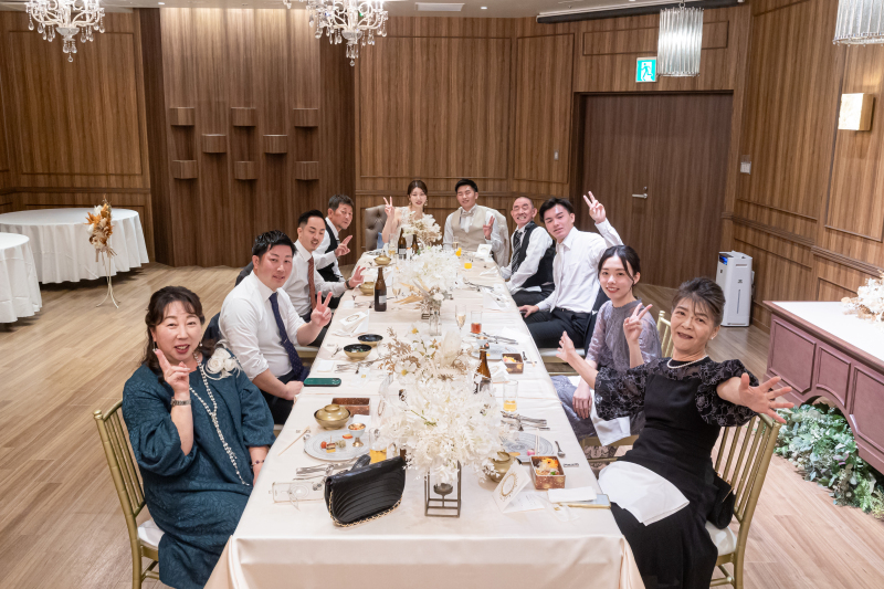 大切な家族と一緒に、幸せの瞬間を一枚に。