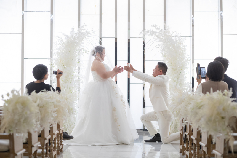 プロポーズっぽく!