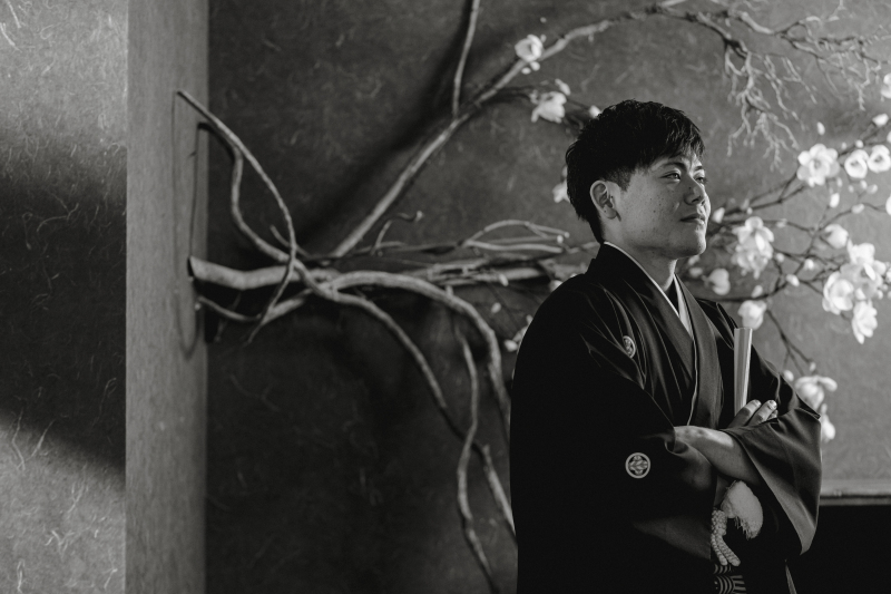 フォトウエディング(前撮り)レポート　ハウススタジオ×和装(色打掛)