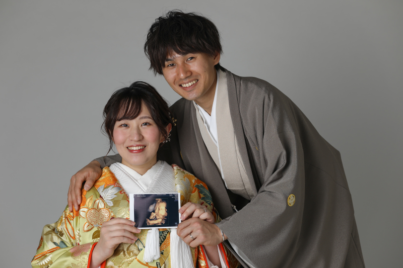 和装でのマタニティーフォトウエディング!!