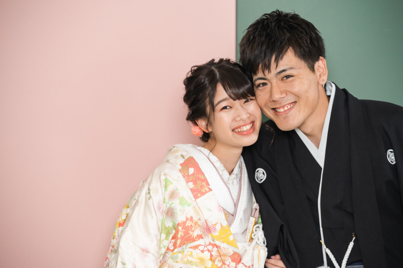 ふたりにっこりスマイル(^_-)-☆