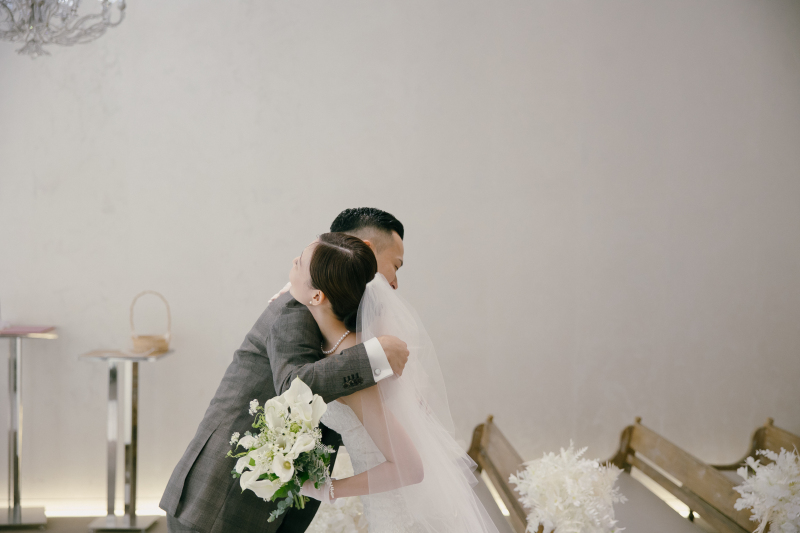 最後はハグで!!