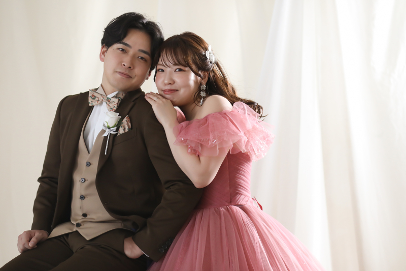 肩に寄り添って