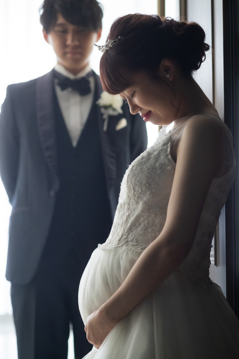 【チャペルリニューアル マタニティーフォト】