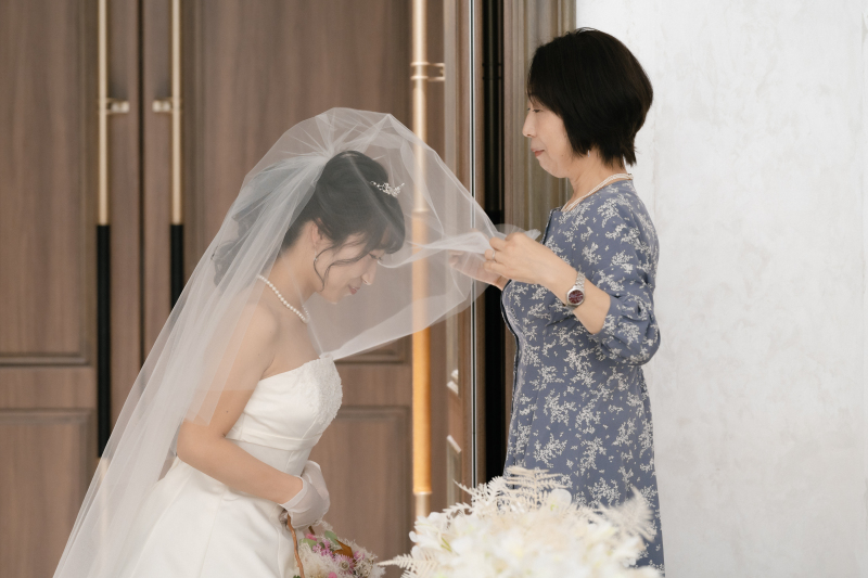 新婦お母様からは