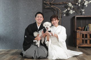 愛するワンちゃんとの撮影！！