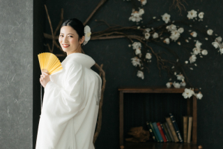 フォトウエディング(前撮り)レポート　ハウススタジオ×和装