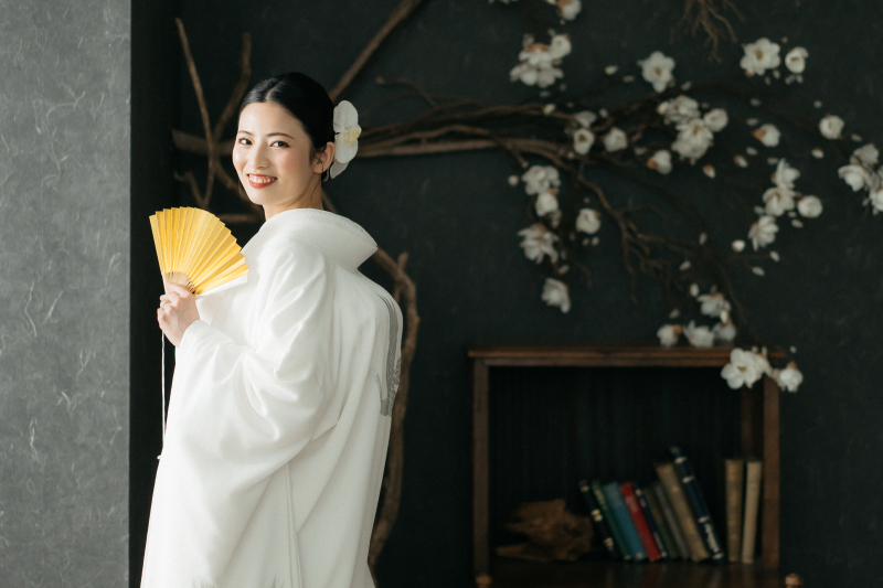 フォトウエディング(前撮り)レポート　ハウススタジオ×和装