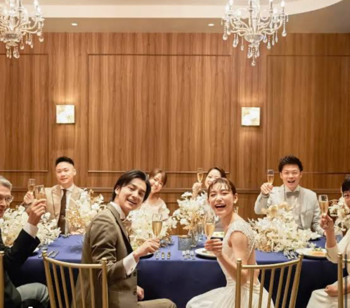 小さな結婚式 大阪ハービスENT店_会食ができる
