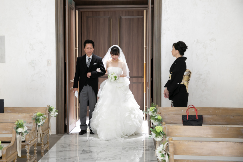 小さな結婚式 大阪ハービスENT店_挙式ができる