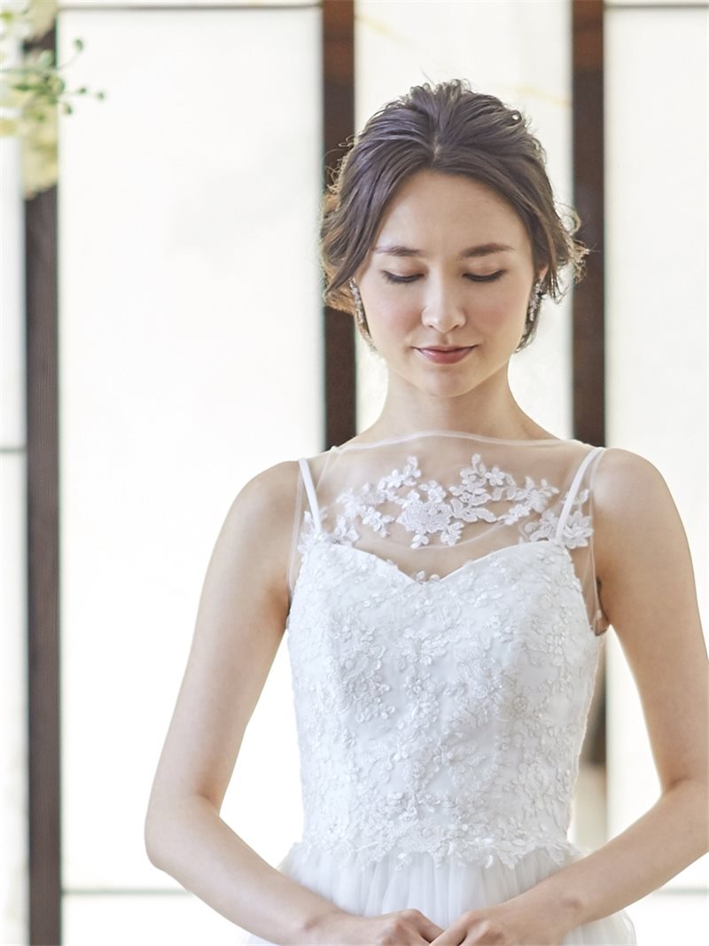 小さな結婚式 大阪ハービスENT店_ウエディングドレスが豊富