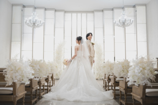 チャペルでの撮影