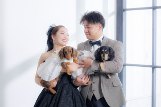 小さな結婚式 大阪ハービスENT店_ペットフォト