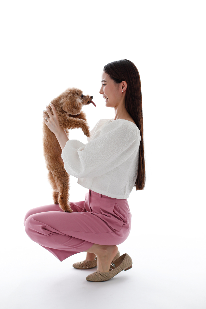 小さな結婚式 大阪ハービスENT店_ペットと一緒に撮影できる