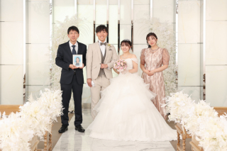 小さな結婚式 大阪ハービスENT店_チャペル洋装