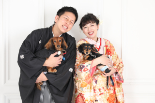 小さな結婚式 大阪ハービスENT店_ペットフォト