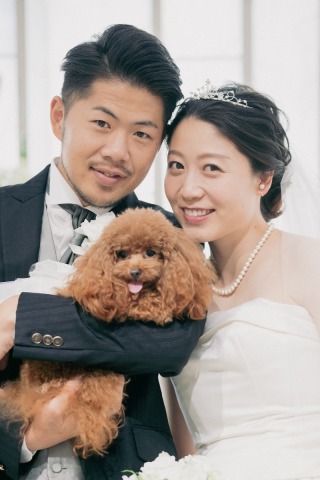 小さな結婚式 大阪ハービスENT店_ペットフォト