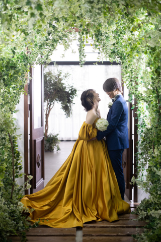 小さな結婚式 大阪ハービスENT店_ハウススタジオ(洋装)