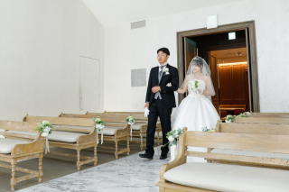 小さな結婚式 大阪ハービスENT店_チャペル洋装Ⅱ