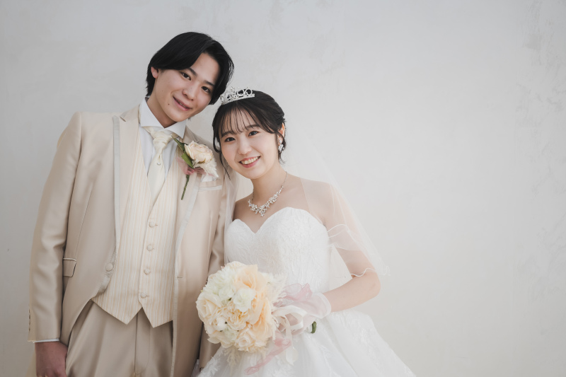 【結婚報告・年賀状にも◎】大切なご家族も一緒に撮影OK*