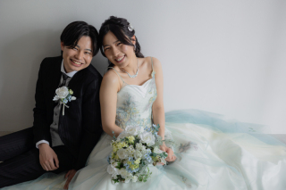 【結婚報告・年賀状にも◎】大切なご家族も一緒に撮影OK＊