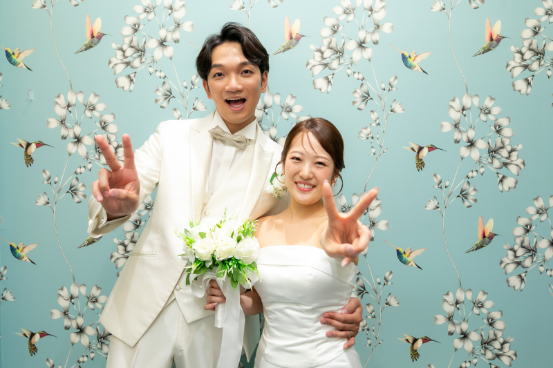 【結婚報告・年賀状にも◎】大切なご家族も一緒に撮影OK*