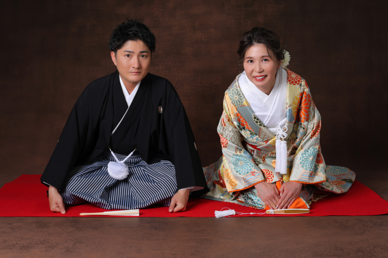 ★基本料金50%OFF★和装&洋装各1着チャペル+シンプルスタジオフォトプラン|全データ付き☆