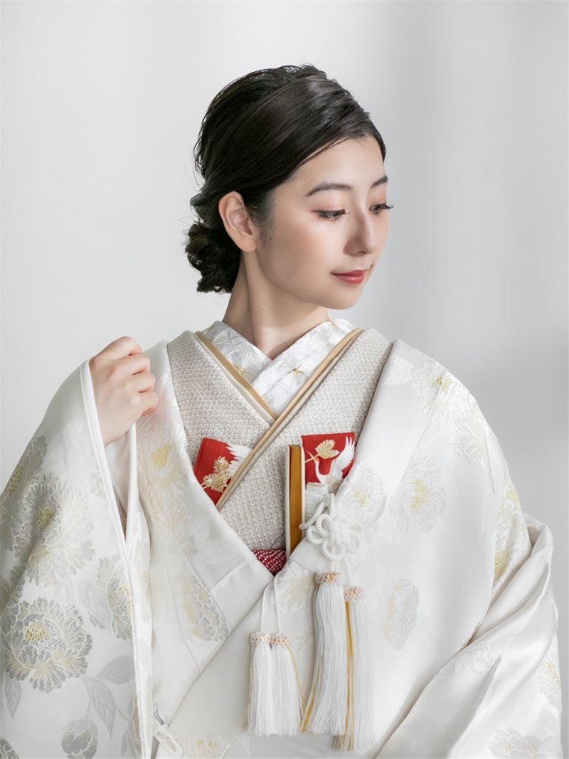 色掛下 かのこ 白茶 