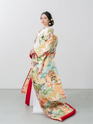 平安四季の舞(白) 