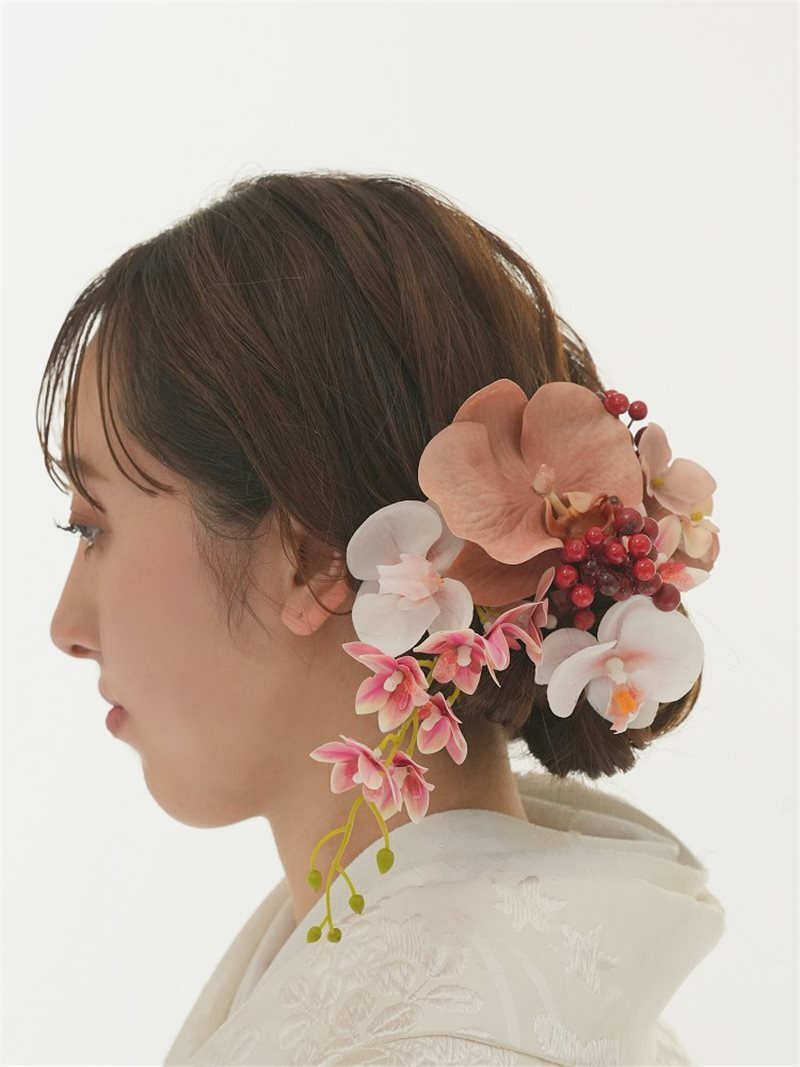 南天 胡蝶蘭 
