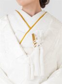 重ね衿 山吹 
