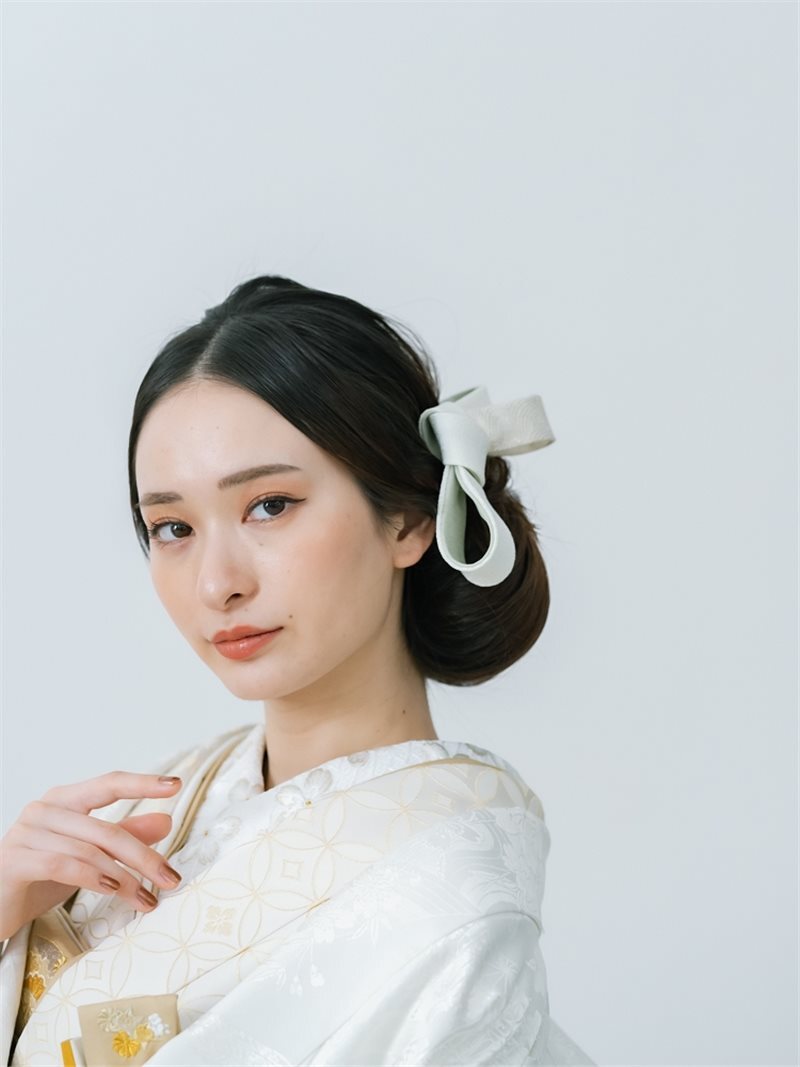 和装ﾍｯﾄﾞﾊﾟｰﾂ 薄緑