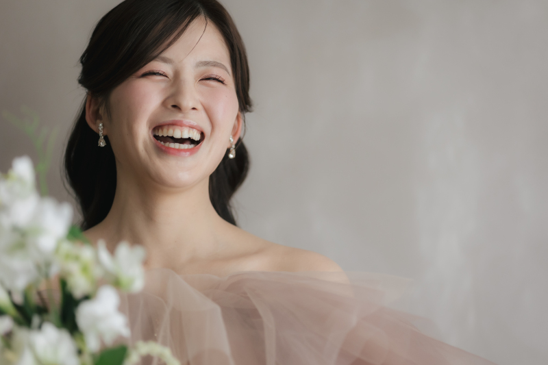 新婦様の笑顔の先には・・・