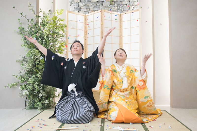 最後は幸せいっぱいの笑顔で