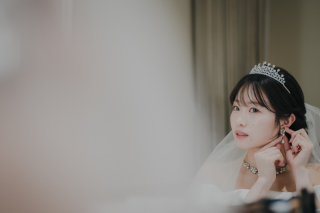 新婦様のソロでの撮影風景をご紹介～！