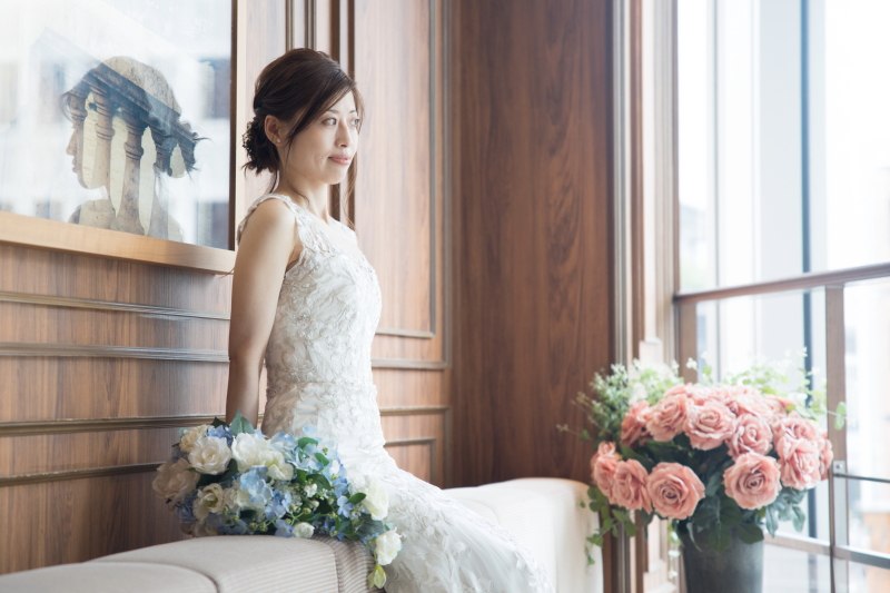 新婦様のソロショット