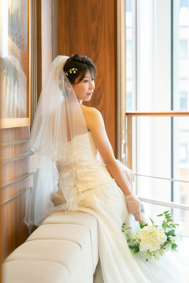 凛とした美しさを横顔に宿して