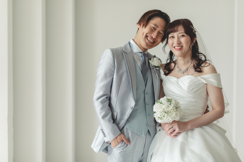 2着目はウエディングドレス