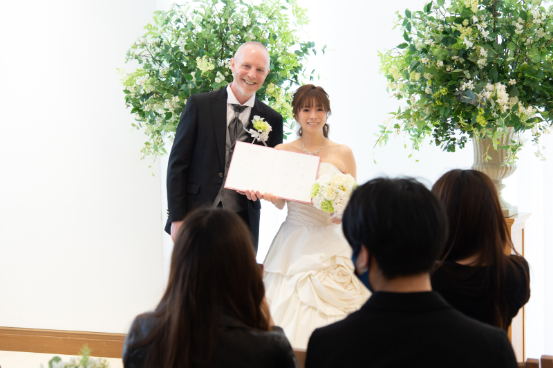 小さな結婚式 表参道店_家族・友人を撮影に呼べる