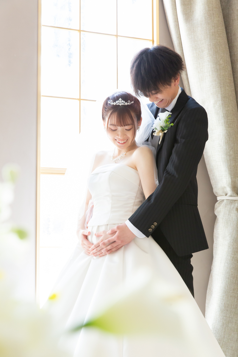 小さな結婚式 表参道店_マタニティフォトの撮影ができる