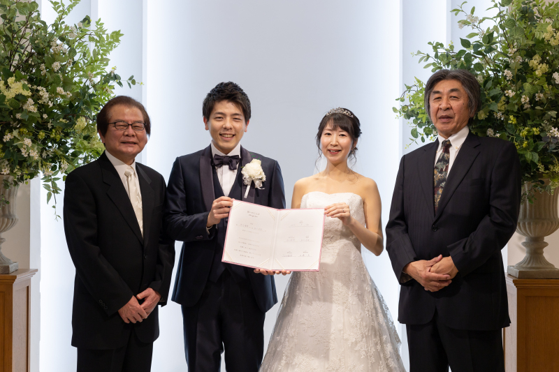 小さな結婚式 表参道店_家族・友人を撮影に呼べる