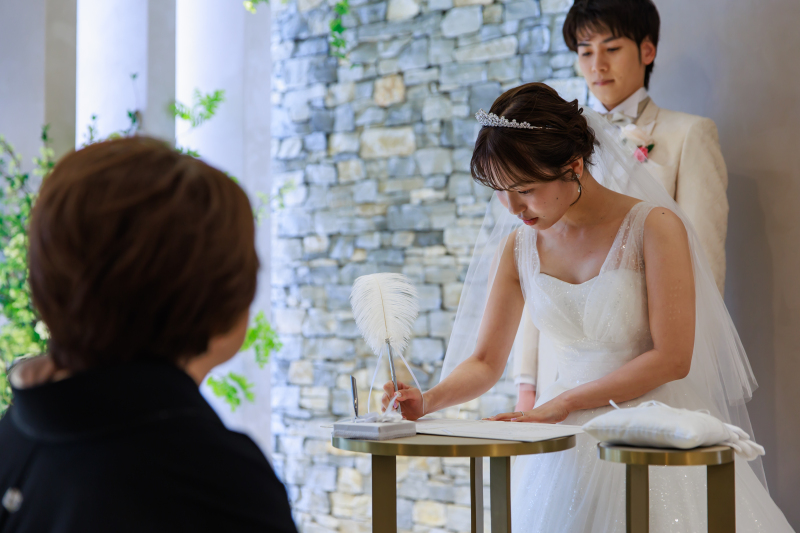 小さな結婚式 表参道店_家族・友人を撮影に呼べる