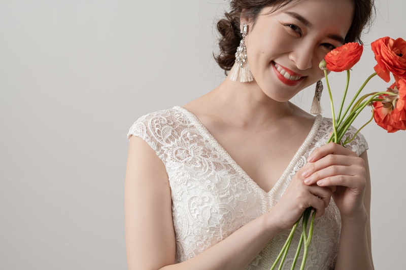 小さな結婚式 表参道店_マタニティ用ドレスがある