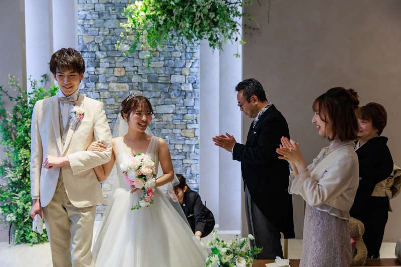 小さな結婚式 表参道店_家族・友人を撮影に呼べる
