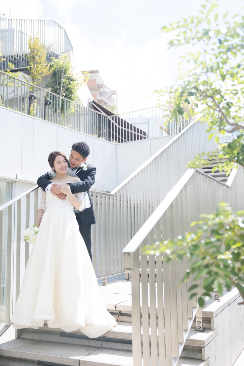 テラスでのプチロケーション撮影も可能