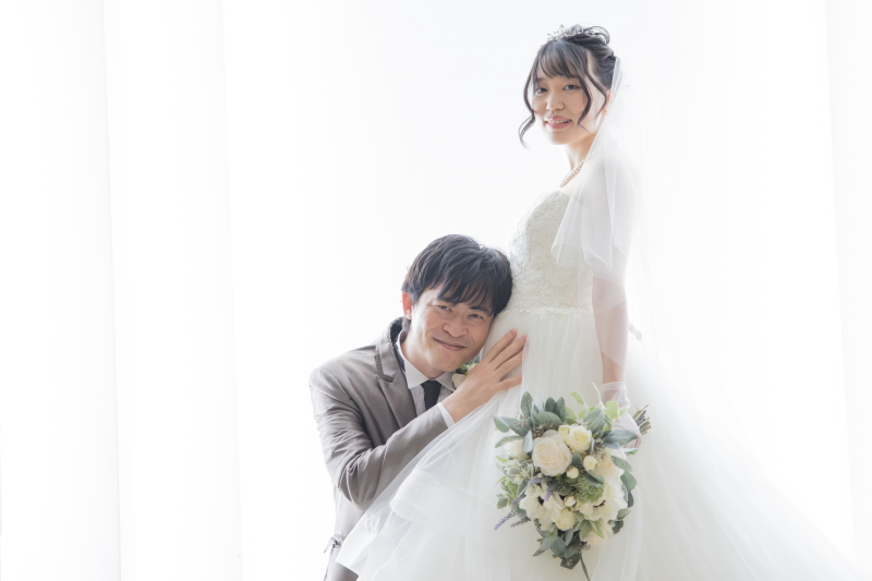 小さな結婚式 表参道店_マタニティフォトの撮影ができる