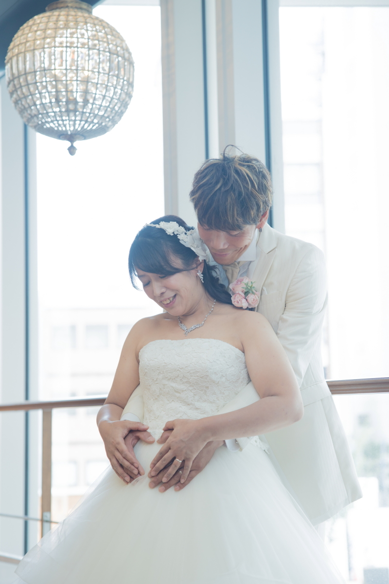 小さな結婚式 表参道店_マタニティフォトの撮影ができる